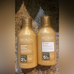 Redken “all soft” Shampoo and Conditioner